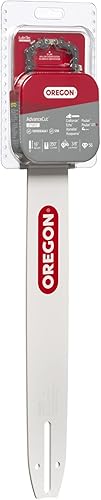 Miniatura 7 de Oregon Paquete de 3 cadenas de motosierra para barra de 16 pulgadas, 56 eslabones de transmisión, cadena de retroceso bajo y combo de barra de
