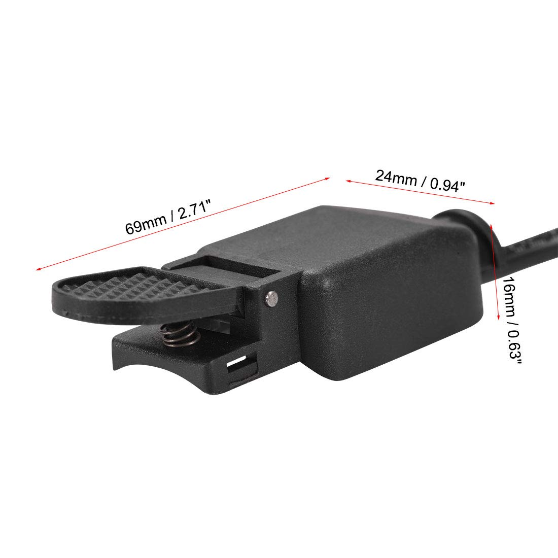 AOGQGAGP 2pcs Welding Torch Switch Trigger Button for TIG Welding Torch Plasma Cutter Torch