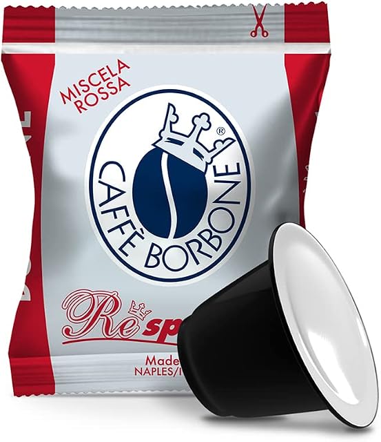 400 kapsułek Borbone ResDoblo, Italia, Nespresso kompatybilna czerwona mieszanka