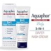Aquaphor Baby Diaper Rash Cream, 3-in-1 Diaper Rash Relief, 3.5 Oz Tube, (Pack of 3) #1