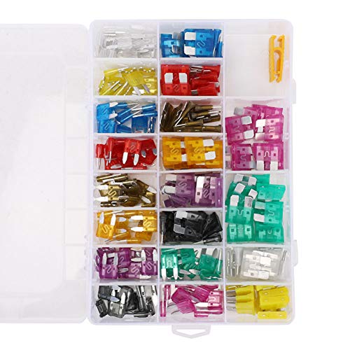 Kit de 220 fusibles para automóvil con caja de almacenamiento miniatura 3