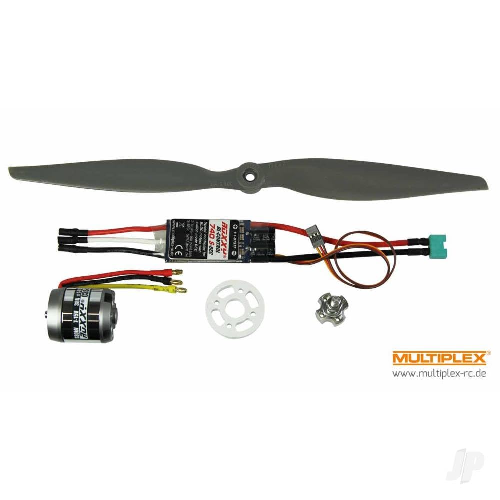 Multiplex FunCub NG Power Set - Motor, ESC & Prop für RC Flugzeug