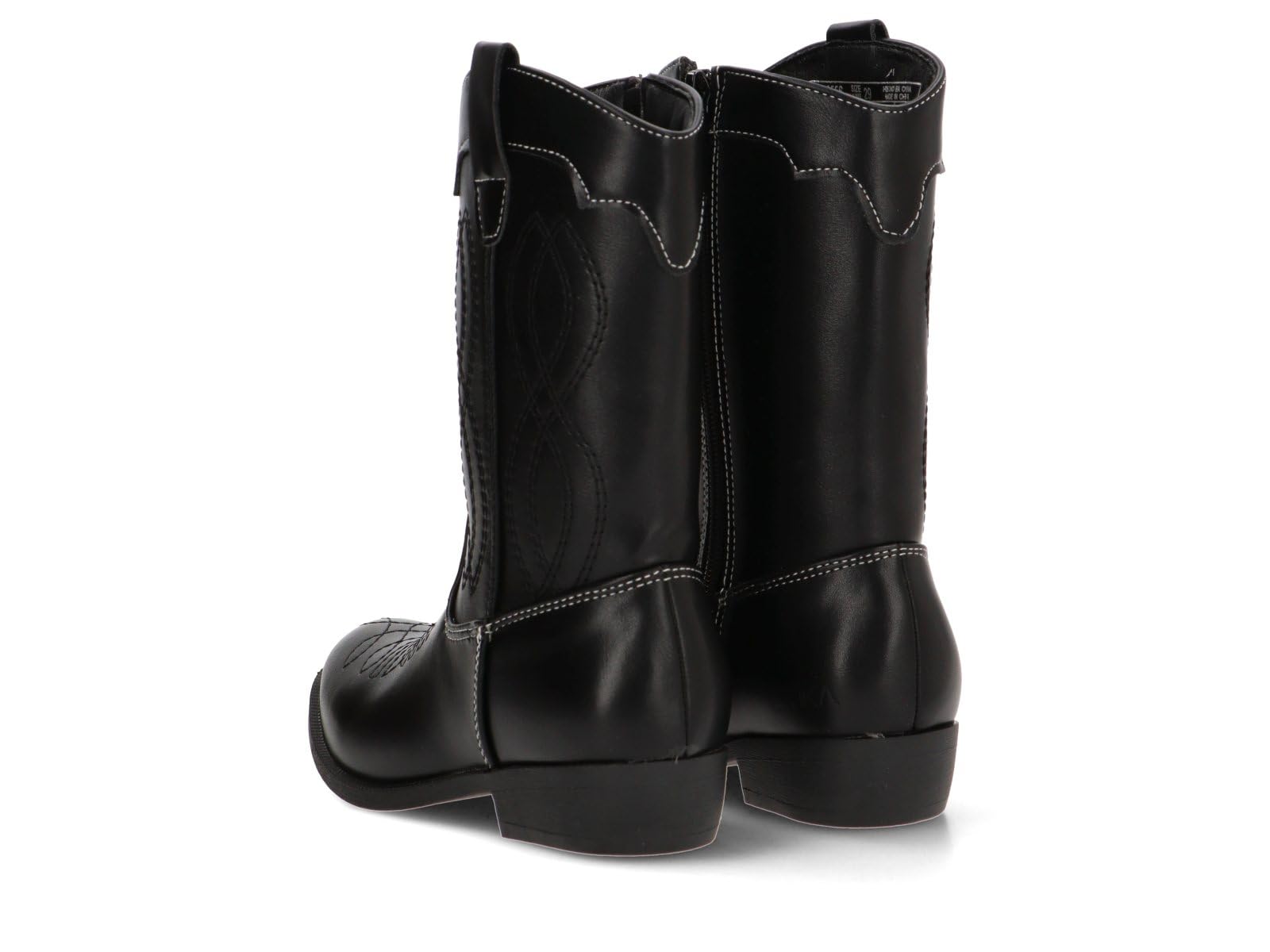Etika Botas Camperas para Niña, Bota de Estilo Cowboy con Cierre de Cremallera, Tacón Bajo y Cómodo, Modelo 110556