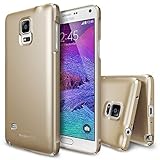 Ringke Cell Phone Case for Samsung Galaxy Note 4 - Retail Packaging - Royal Gold
