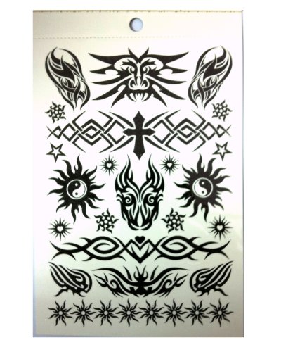 Tapp Collections 280 Temporary Tattoos - M1 Style #TOP7