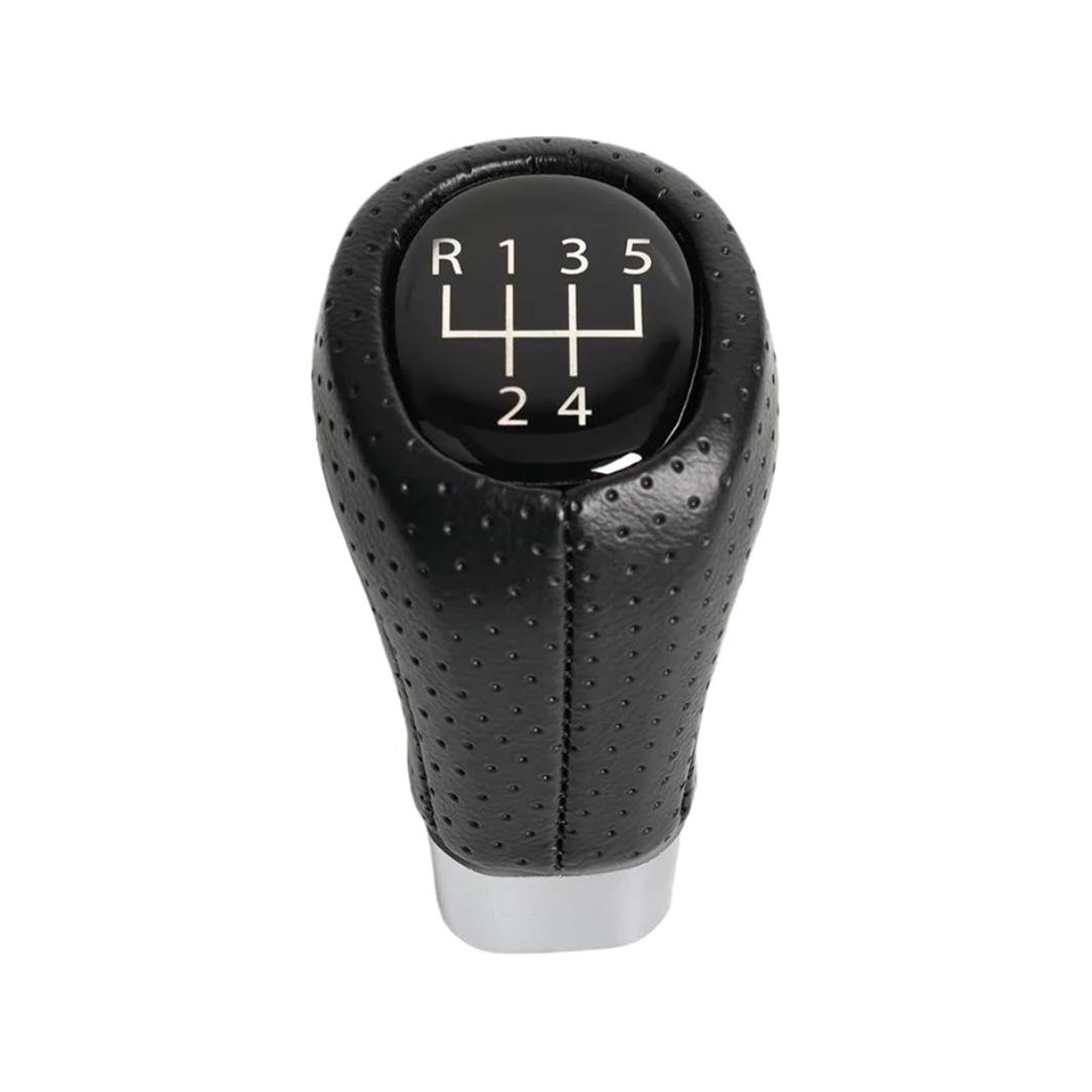 Lozopmtmld 5 Speed Gear Shifter Knob For Bmw 1/3 Series E46 E60 E63 E64 E87 E88 E90 E91 E92
