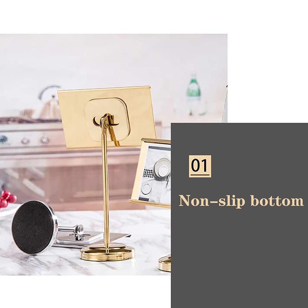 3 soportes para números de mesa, soporte para tarjetas, soporte de acero inoxidable, varios tamaños plateados, soportes para números de mesa de 4 pulgadas y 6 pulgadas para bodas/4 pulgadas (4 pulga