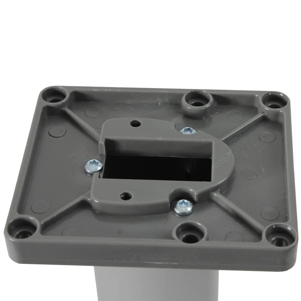 Almohadilla de mesa con articulación para caravana, autocaravana, casa rodante, barco, aluminio
