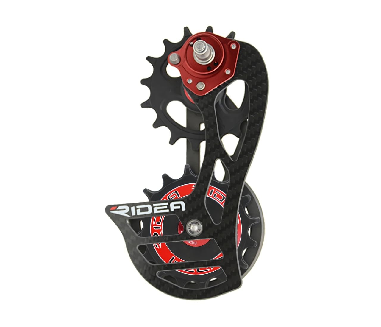Amazon.co.jp: RIDEA Rear Derailleur Cage RD3-C66FC-C カーボン ロゴ