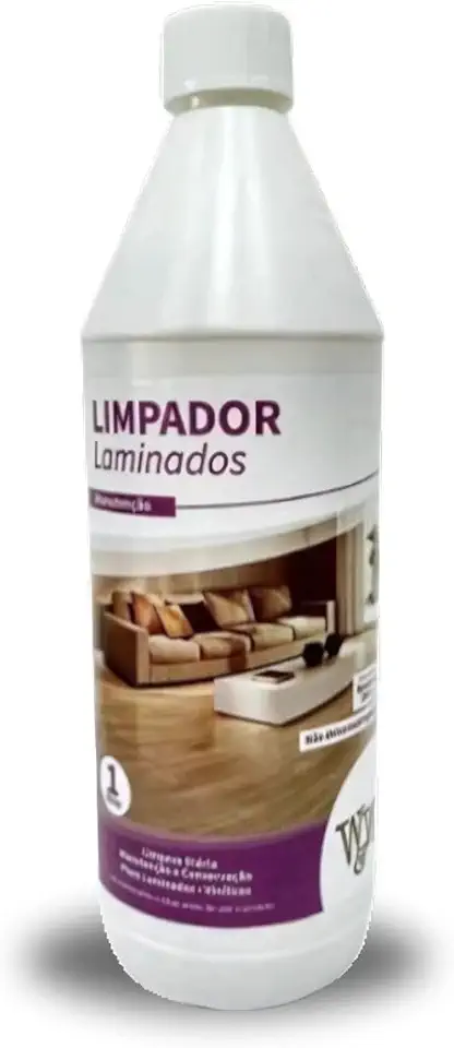 Limpador Para Pisos Laminados e Vinilicos Multiuso Limpeza Diaria 1L WW