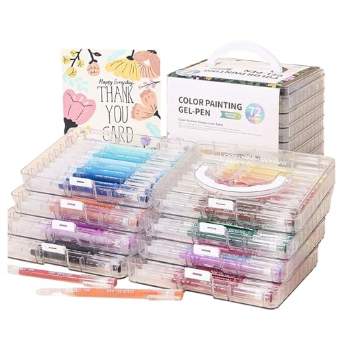 Stylos Marqueurs Colorés Grande Capacité pour un dessin précis sans bavure