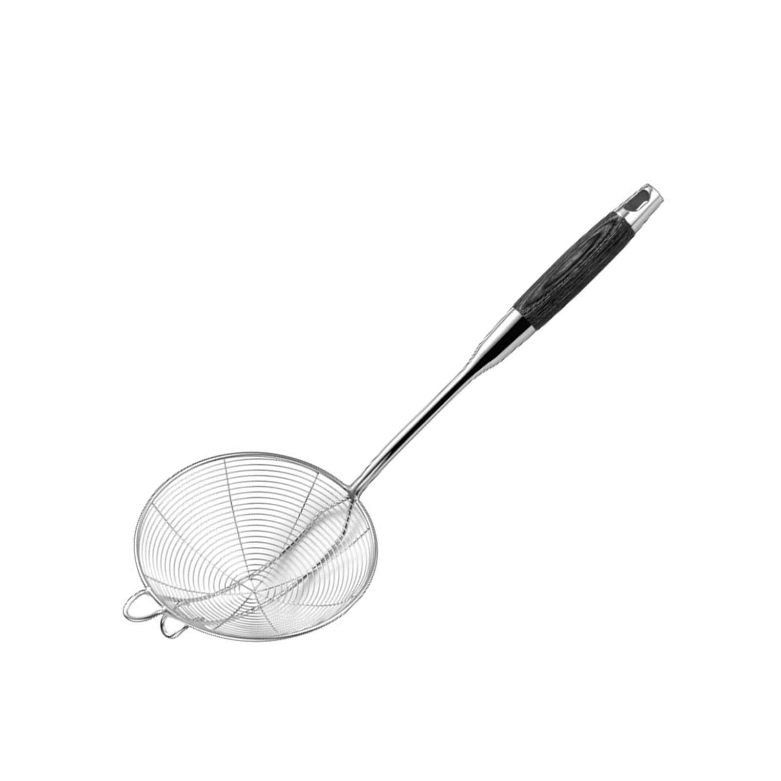 MICFENY Stainless Steel Kitchen Skimmer Spoon Deepened Strainer Spoon Unique Skimmers Spoon for Maximizes Food Capacity