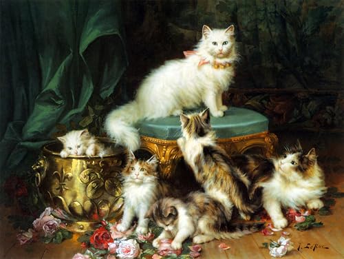 Reproducción de lienzo Tempo di gioco Jules Leroy pintura clásica de 60x90cm