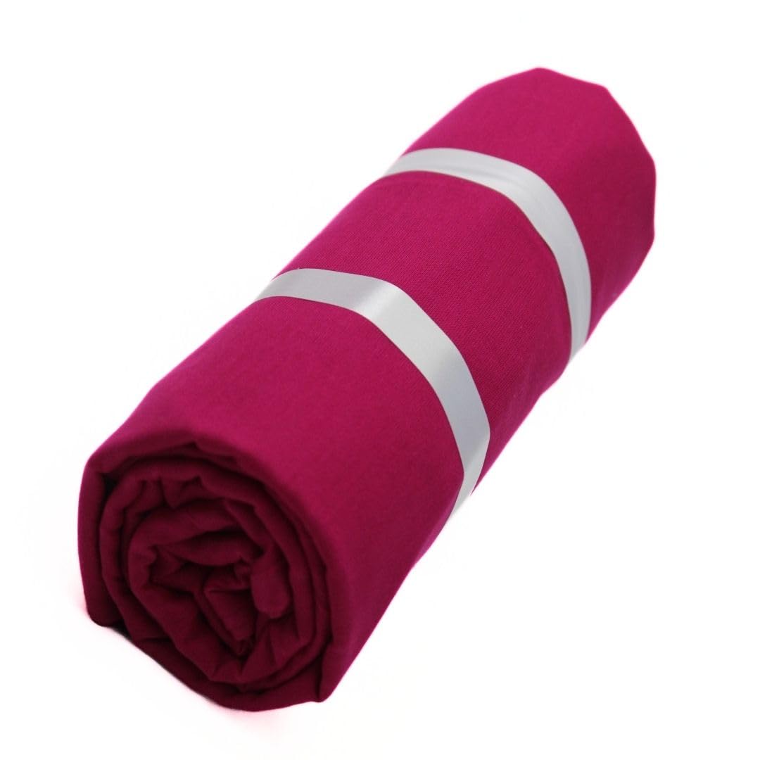 CHARKHI 100% Full Voile 4.5 Meter Sikh/Punjabi Turban Pagri Dastar for Mens & Boys (Magenta)-picture-28