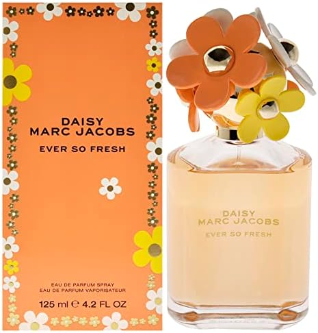 Marc Jacobs Daisy Ever So Fresh Eau de Parfum โ Fresh Floral Women's Perfume โ With Notes of Mango, Rosewater & Cashmere Woods
