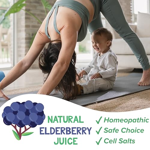 Image of Dr. Talbot's Infant Cough Relief with Cell Salts - 4 fl oz - Naturally Inspired Kids Cough Medicine - Elderberry Juice Flavor - Includes Syringe