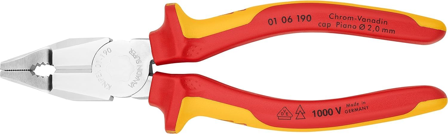 Pinza Universale Knipex 160mm - Bonderizzata Nera Per Uso Professionale - Foto 13