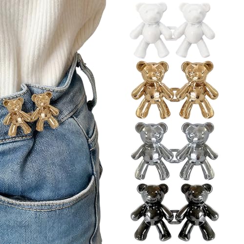 YOFDAL 8 Piezas de Cinturones para Pantalones con Ositos de