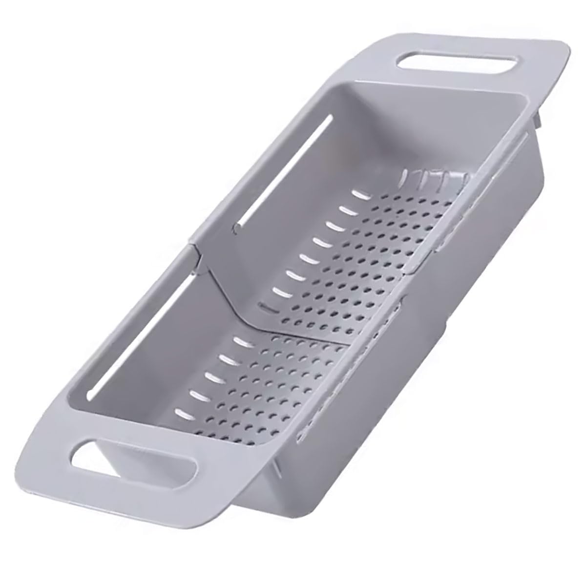 Promosyonca Lavabo Sepeti, Ayarlanabilir, Meyve Sebze Süzgeci (Krem)