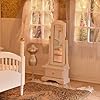 iLAND Victorian Dollhouse Furniture 1/12 Scale, Brewster Dollhouse Bedroom Furniture Set (White & Gold) #3