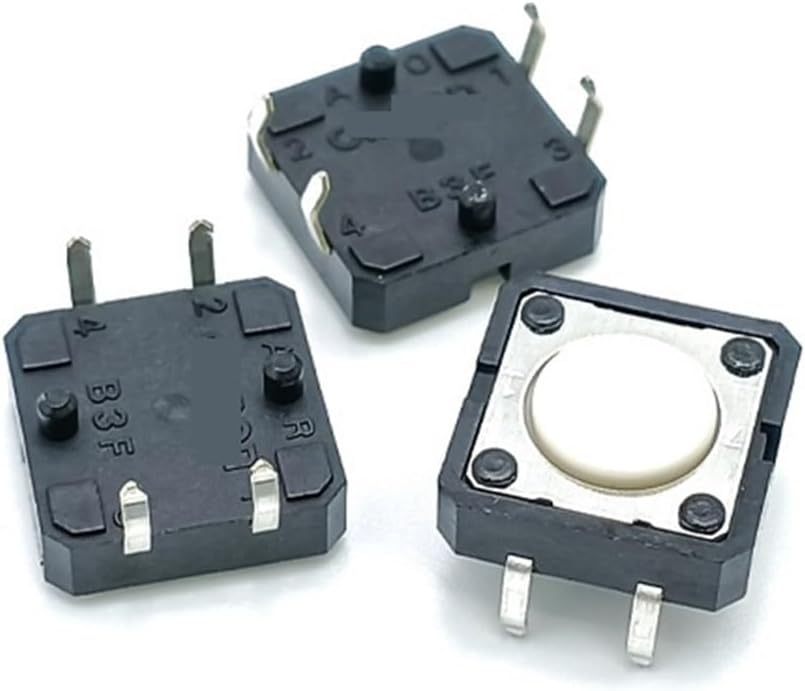 Touch Switch B3F-4000 Square Button 24V50mA Normally Open 4 feet
