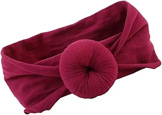 KOMBIUDA Bandana Bandana Tiaras Para Crianças Turbante Tiaras De Algodão Lenço De Cabeça Bandana Acessórios De Cabelo Para Crianças Meias Europeias E Americanas Bebê Tiaras Para Crianças