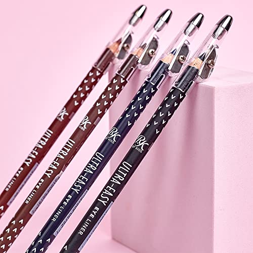 Ultra Easy Lápis Madeira Olhos, Rk By Kiss, Preto