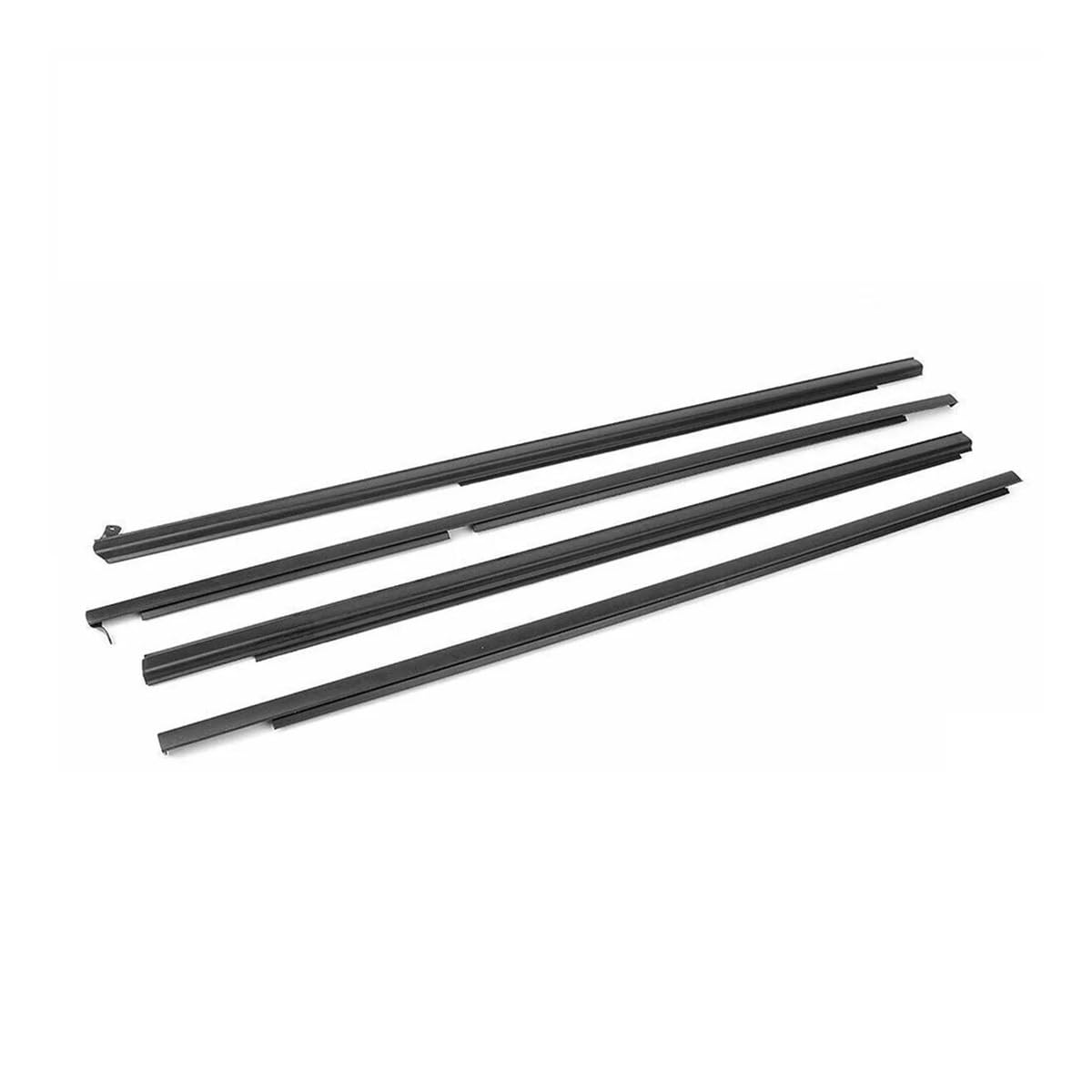 Xmsbcbcz One Color Sealing Strip 4Pcs Car Outer Door Windows Rubber Weatherstrip For Mitsubishi For Montero For Pajero 2Th V31 V32 V33 V34 V36 V43 V44 V45 V46 1990-2003