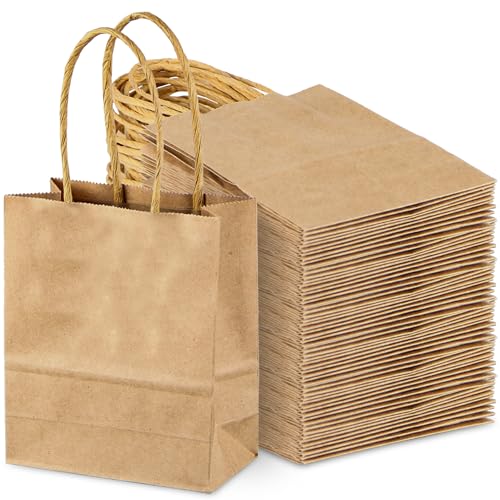 Sperpand 50Pcs Kraft Paper Bags Mini Size cover