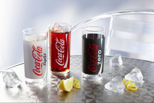 Luminarc - Set di 3 Bicchieri Mix Coca Cola