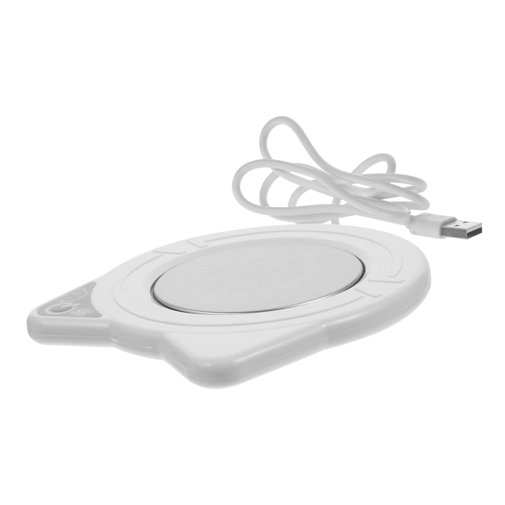 Cabilock USB Charging Coaster Thermostatic Cup Coaster Beverage Warmer for Office