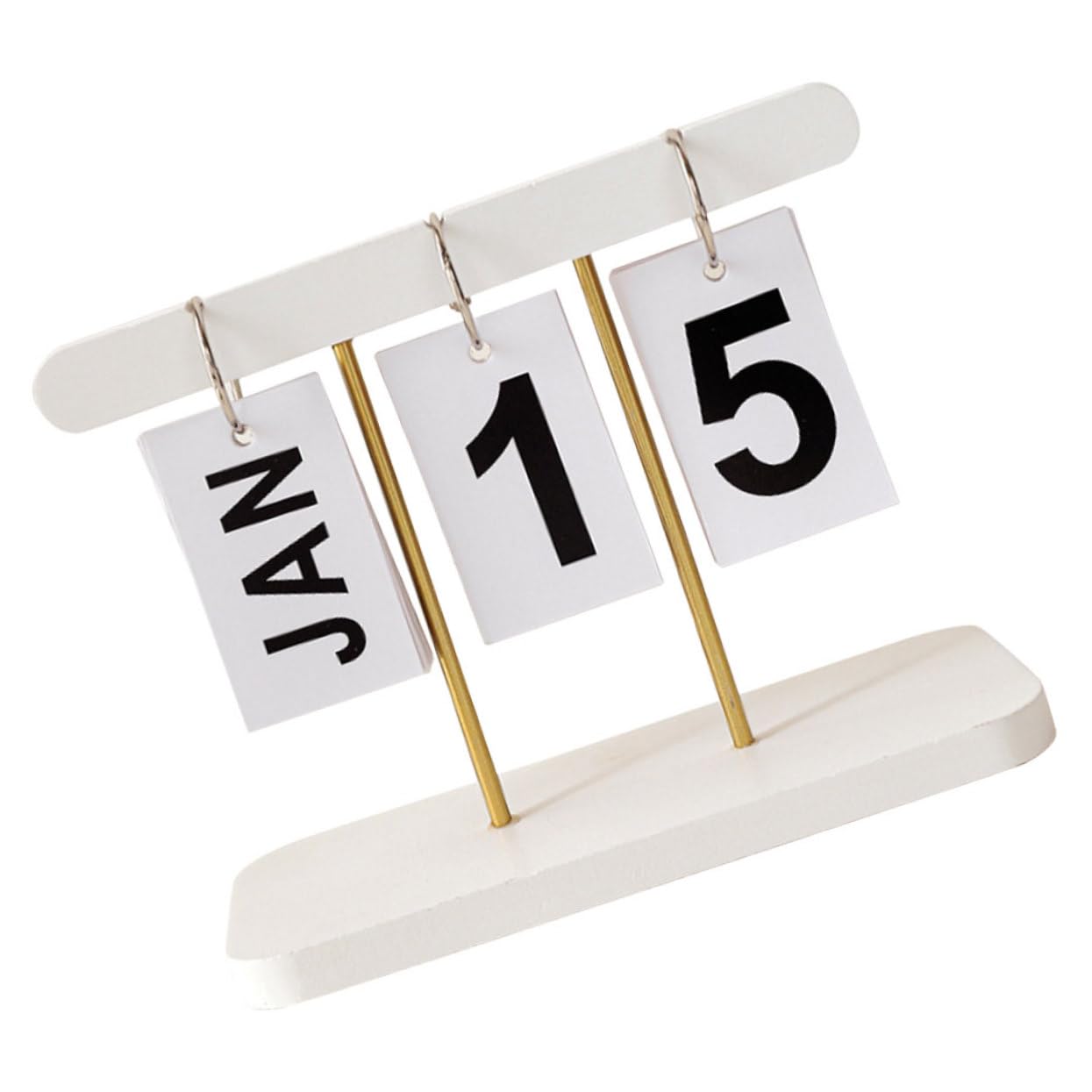 SEWACC 4stücke Tischkalender Für Schreibtisch Wiederverwendbarer -kalender Im Modernen Design Und Dekoration Für Zuhause Oder Büro Für