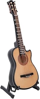 Modelo De Guitarra, Ornamento De Guitarra Acústica, Modelo De Mini Guitarra Acústica Para Decoração De Estantes De Mesa(16cm)