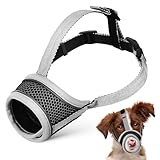 COHEALI 犬用マズル 大型 調整可能ストラップ 軽量通気性素材 水飲み対応 無駄吠え防止 噛みき防止 しけ用口輪 トレーニング 散歩 獣医訪問