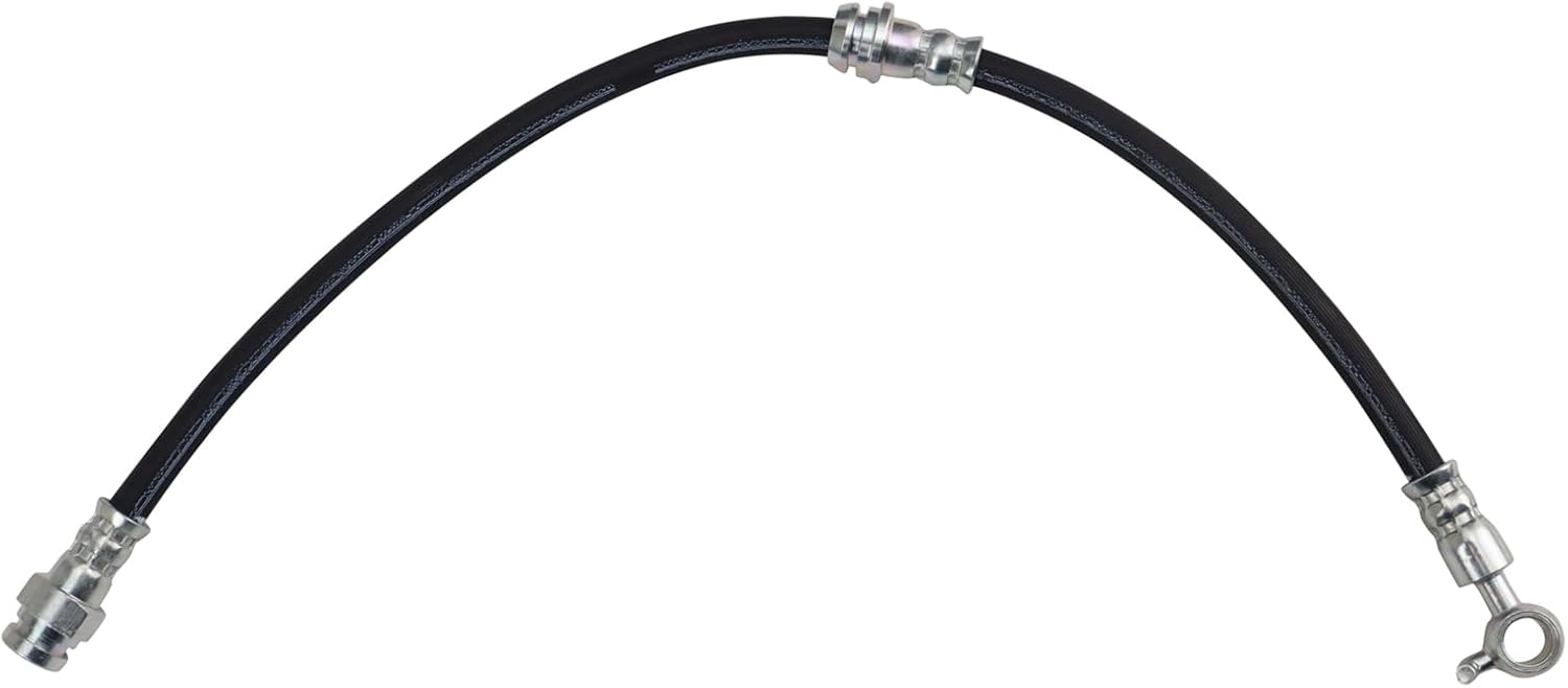 TRQ Front Brake Hose Set Driver & Passenger Side Compatible with 2014-2018 Mazda 3 2017-2021 CX-5