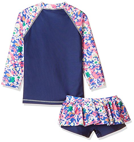 Emfay キッズ 水着 女の子 女児用 セパレート 長袖トップス 