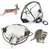 Medium Small Professional Animal Trap for Rabbit, Skunk, Mink, and Squirrel Cats Raccoons Sall Bobca