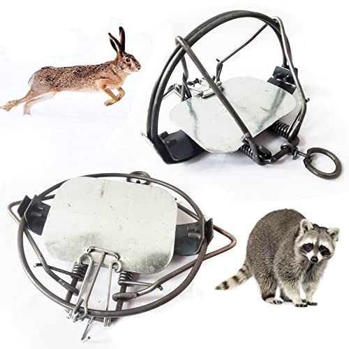 Medium Small Professional Animal Trap For Rabbit, Skunk, Mink, And Squirrel Cats Raccoons Sall Bobcats Foxes Etc (4In) #TOP15