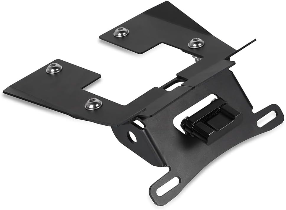 Applicable to for Hon&da MSX125 Grom MSX125SF 16-20 Years Modified Short Tail Rear License Plate Frame Tail Wing License Plate Frame Accessories Motorcycle