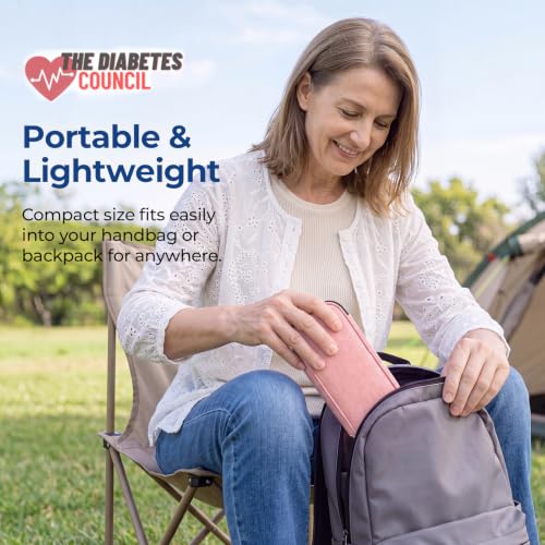 Image of AUVON Lightweight Insulin Cooler Travel Case, 3-Layer Thickened Insulation