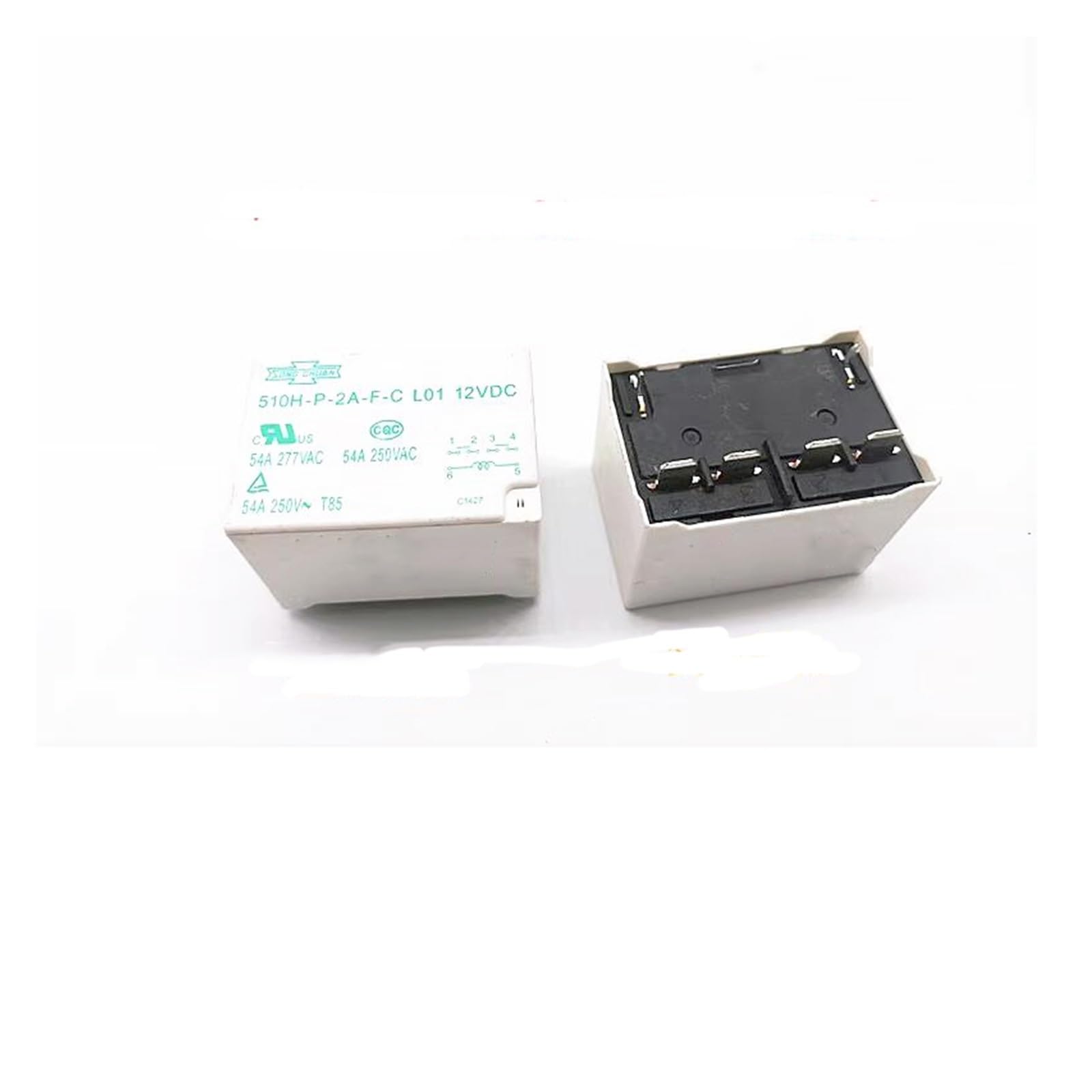 VDOQTLJT 510H-P-2A-F-C L01 510HP2AFCL01 12VDC DC12V 12V 54A Relay 6PIN