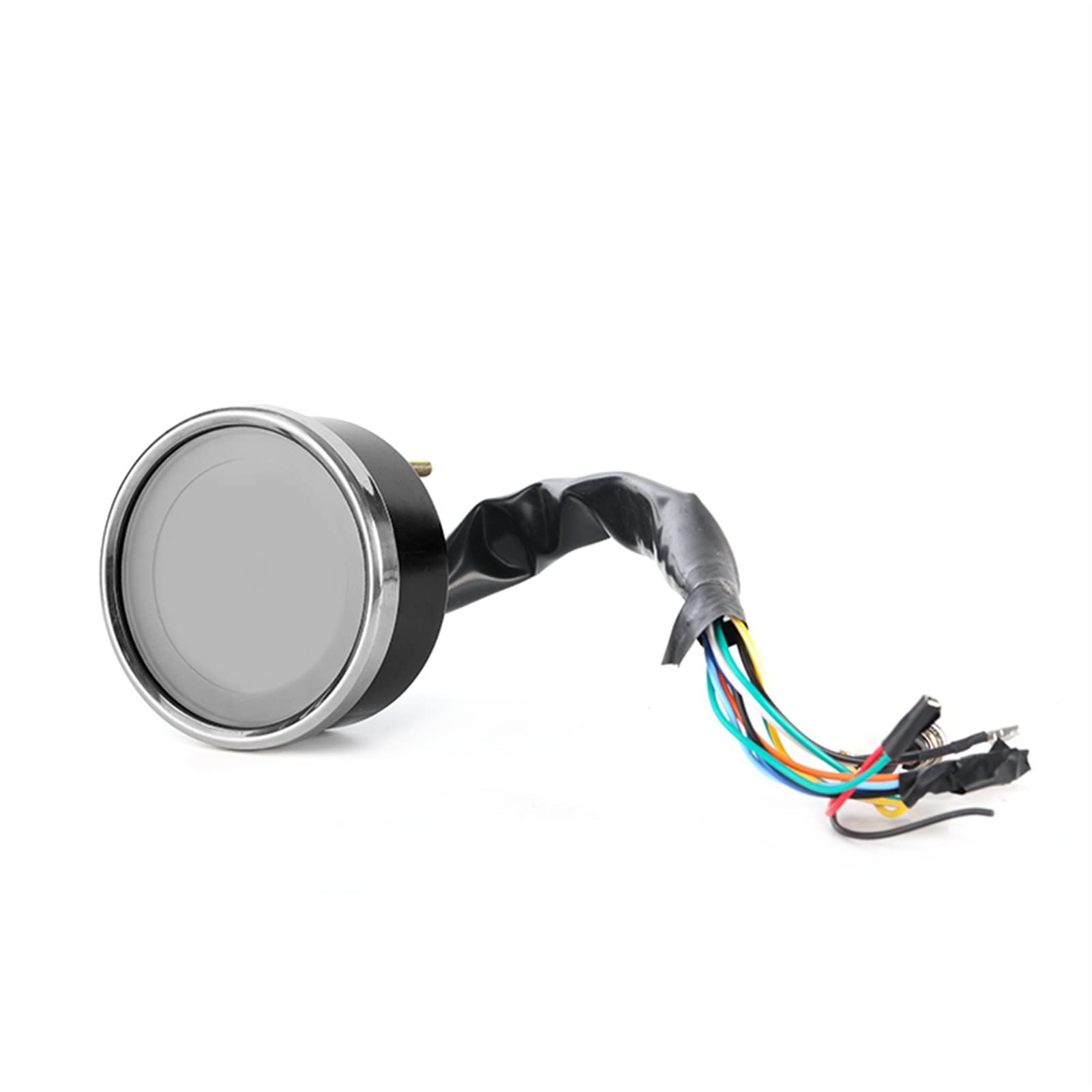 Contachilometri universale da 12 V, digitale, rotondo, multifunzionale, strumento contachilometri for moto Misuratore per motociclette