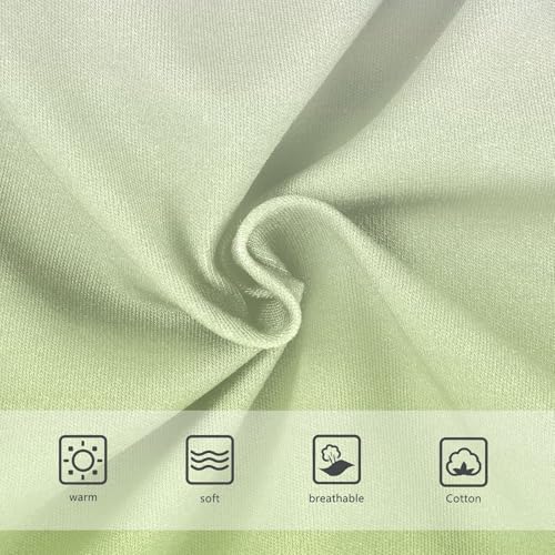 Joisal Magnolia Yellow Green Gradient Panties Little Girl Toddler Underwear Floral Cotton Stylish Briefs Undies Kids 2t3