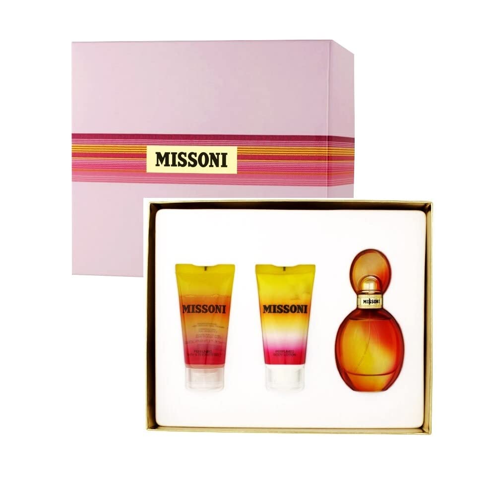 MISSONI EDT 50 ML + GEL 50ML + BODY LOCION 50ML SET REGALO