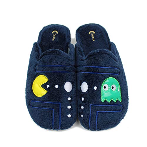 COSTA, BP1234-026 Zapatillas DE Estar por CASA, Caballero (43 EU, Azul)