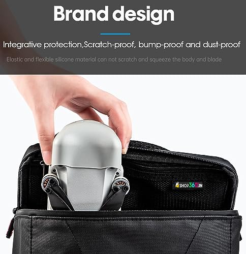 Image of CAREflection Camera Gimbal + Vision Sensor Protector for DJI Mavic Mini 3 Pro Drone cap Hard Shell quick Release Strong Helicam travel Extra Scratch safety perfect fit Accessory - 5 Years Warrantied