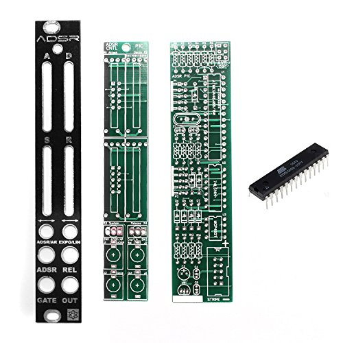 Synthrotek ADSR Eurorack Envelope PCBs, Panel and IC