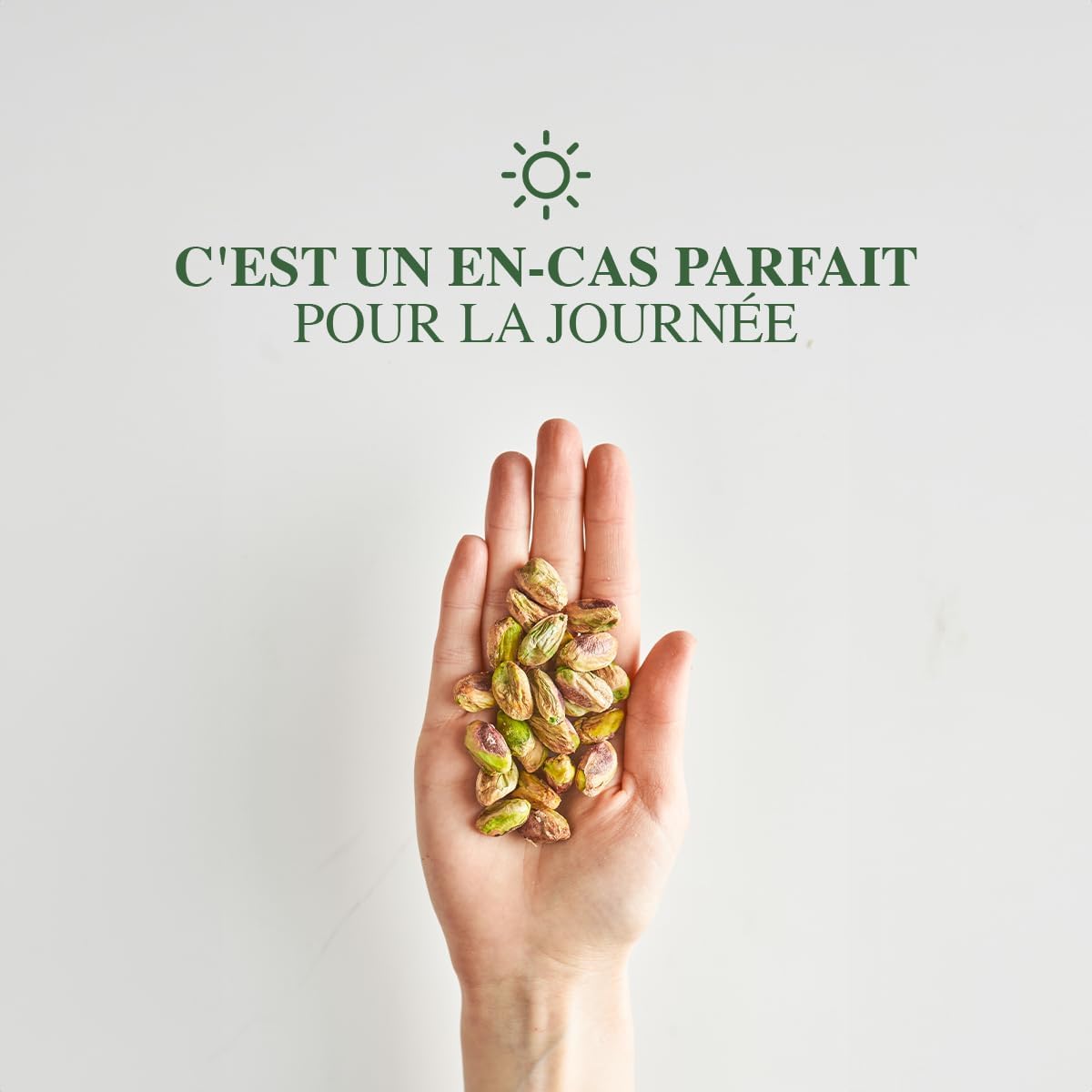 PISTAMED - Pistachos Pelados Tostados Artesanalmente sin Sal - Alto Contenido en Fibra - Apto Veganos y Sin Gluten - Bolsa 500 g con Cierre Zip - Origen España - Para Repostería y Hostelería