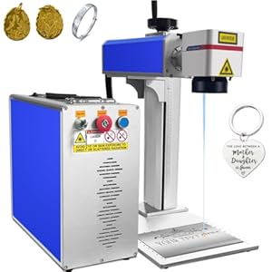 PEIXU 30W Fiberlasergraveerder Fiber Laser Graveur Lightburn Lasergraveermachine 150 * 150mm Met Rode Wijzer Solid State Markering Graveermachine Voor Metaal Aluminium Staal Goud Zilver Sierade