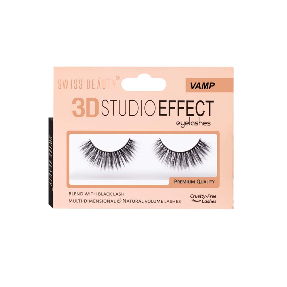 Natural 3D Studio Effect Eyelashes, Vamp